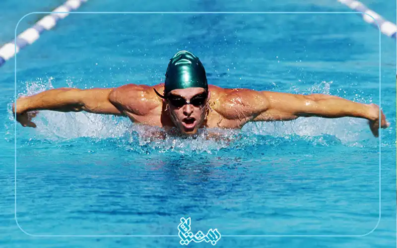 شنا-کردن-ورزش هوازی