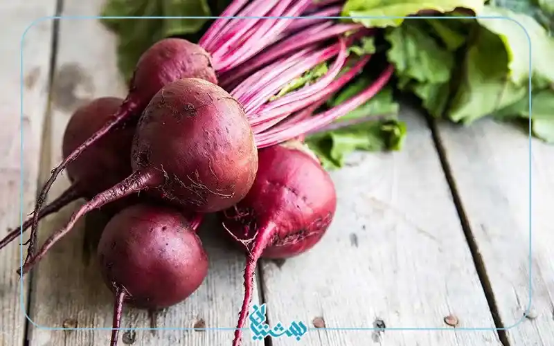 چغندر ریشه ای سرشار از آنتی اکسیدان