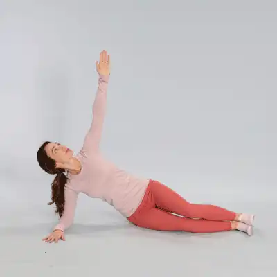 plank از پهلو روی ساعد