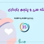 هفته سی و پنجم بارداری