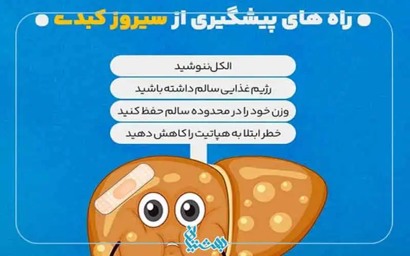 راههای پیشگیری از سیروز کبدی 